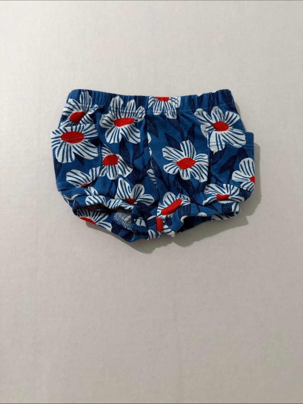 Hanna Andersson Baby 0-3M Blue Floral Baby Bloomers